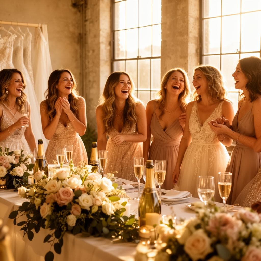 Lesa House’ta düzenlenen zarif bridal shower kutlaması